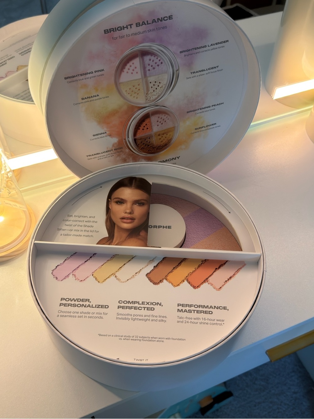 Morphe NEW Bake & Set Loose Powder Quad